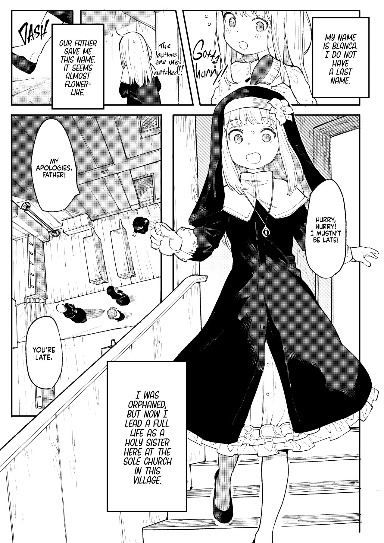 Hentai Manga Comic-Holy Cumdump Blanca-Read-4